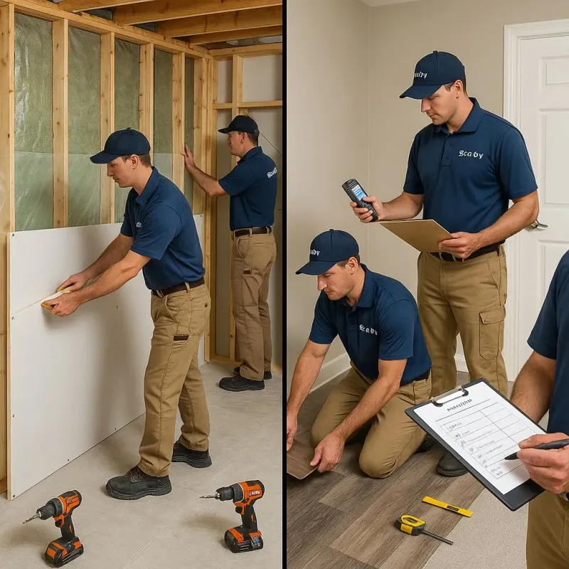 Repairs and Reconstruction process in Hypoluxo, FL